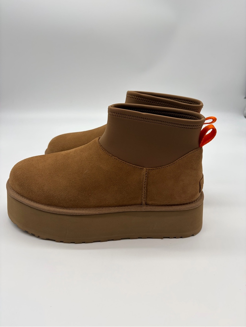 UGG Women's Platform Ankle Boot - Brown Suede